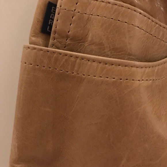 EARL JEAN TAN GENUINE LEATHER PANTS BOOT CUT JEANS - Picture 7 of 14